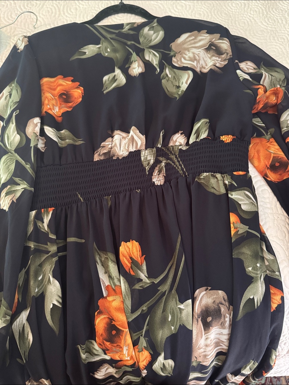 Cute floral dress, perfect for weddings, showers or parties - Picture 7 of 7